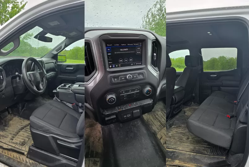 2022 Chevrolet Silverado interior