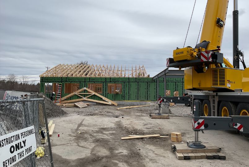 Things are taking shape at our new branch on Minot Avenue! The framework is up and progress is moving along. Drive by and take a peek—we’re on track for a grand opening in late summer 2025.